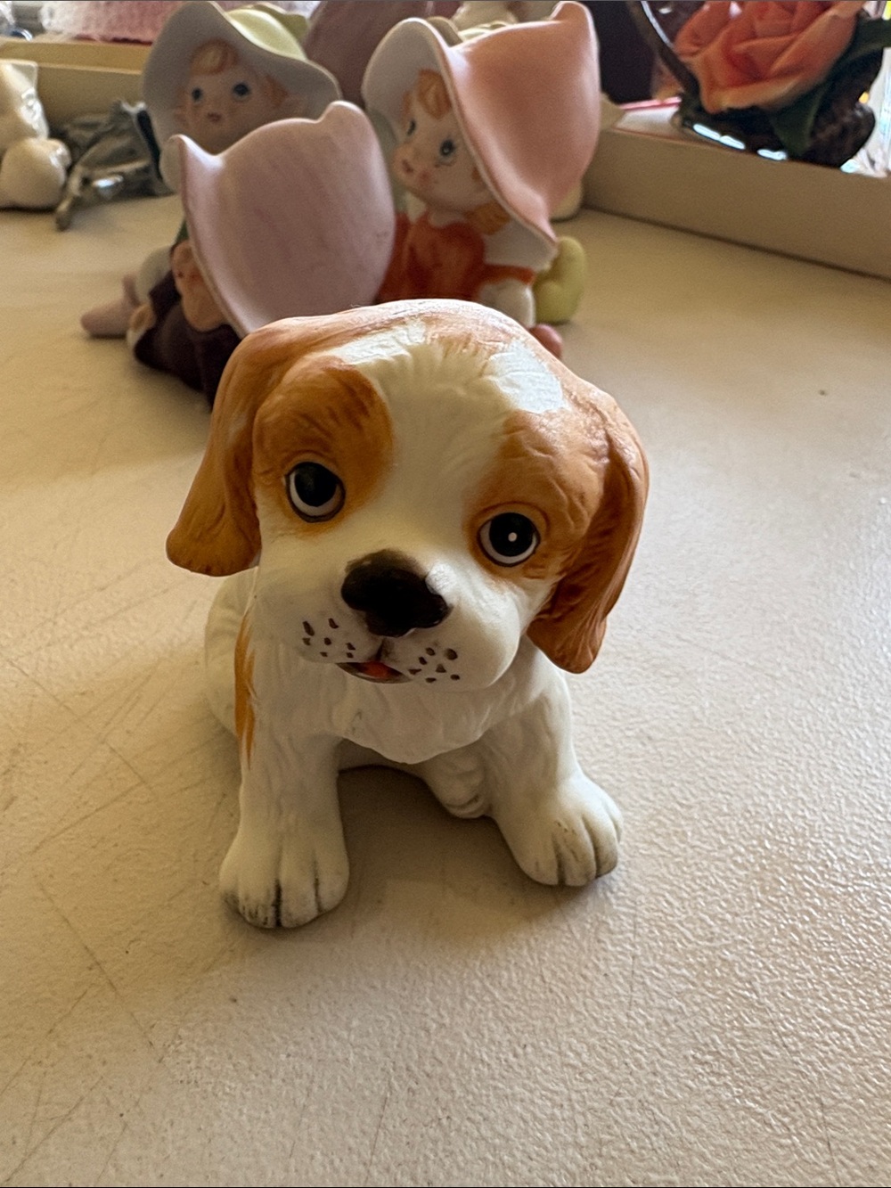 Vintage Homco puppy 1407